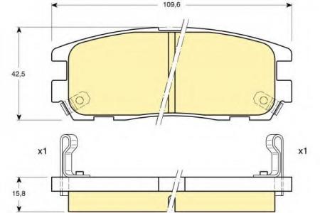   GREAT WALL HOVER/ISUZU TROOPER/OPEL FRONTERA/MONTEREY  6111879