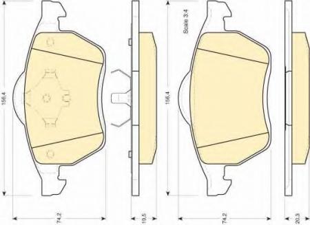   VOLKSWAGEN SHARAN 2.0/2.8/1.9D /FORD GALAXY 95]06  6112042