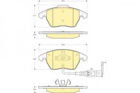   AUDI A3/VOLKSWAGEN G5/PASSAT 06]/TOURAN 03]06/CADDY 04] . 6115502