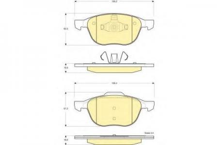   FORD FOCUS II 04-/III 10-/MAZDA 3 03-/VOLVO S40 04-  6115832