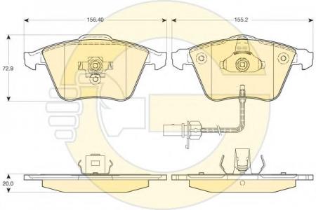   AUDI A4/A6/A8 2.0-6.0 03-  6116172