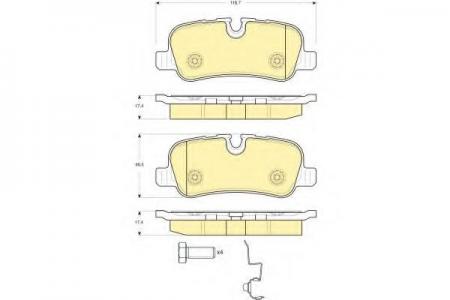   LAND ROVER DISCOVERY 2.7TD/4.4 04]/RANGE ROVER 05] 6116321