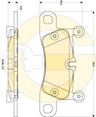   PORSCHE CAYENNE 3.0-4.8 (1KP) 10-  6118769
