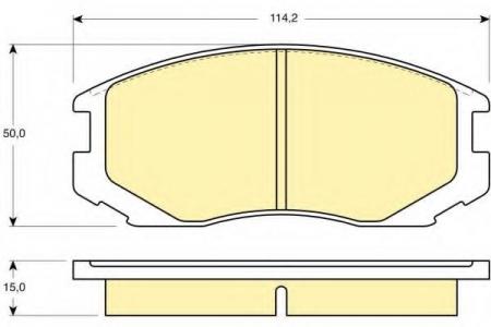   MITSUBISHI COLT/LANCER 1.3-1.6 88-03  6130469