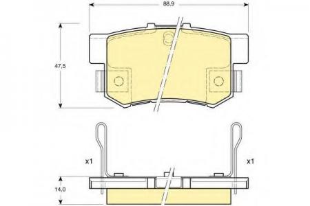   HONDA ACCORD 90-/CIVIC 97-/CR-V II/FR-V/PRELUDE 92-00  6131759