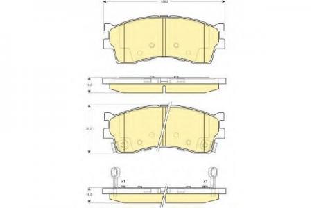   KIA CLARUS 96-/RIO/SHUMA 00-/SPECTRA ()  6132859