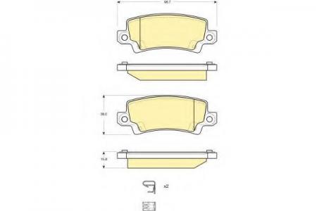   TOYOTA COROLLA (E12) 02]06    6132891