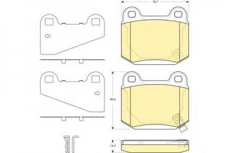   MITSUBISHI LANCER 96-/NISSAN 350Z 05-/SUBARU IMPREZA 01- . 6133509