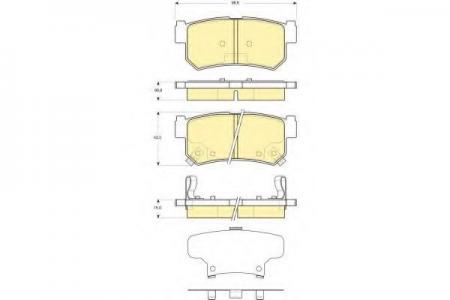   SSANGYONG REXTON 02]/KYRON 05]/ACTYON 05]  6133669