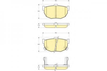   HY ELANTRA 00-/LANTRA 90-00/KIA CERATO 04-  6133689