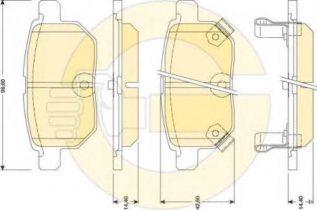   TOYOTA COROLLA 1.4 VVT-I 02]/AURIS 1.6/1.4 07]  6134549
