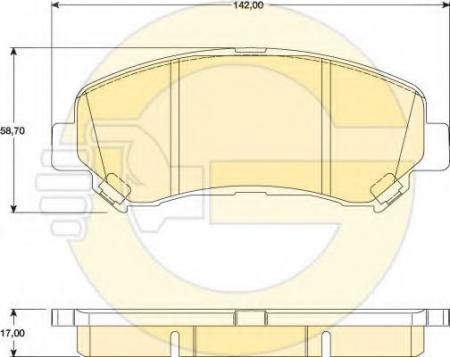   NISSAN QASHQAI 1.6/2.0 07-/X-TRAIL 07-  6134679