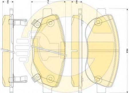   TOYOTA AVENSIS/VERSO 2.2D 09-  6135114