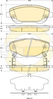   TOYOTA AVENSIS 2.2D 09-  6135184