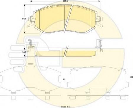   SUBARU FORESTER 08-/IMPREZA 08-/XV 12-  6135199