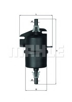 FIAT Seicento/Palio 0.9-1.5 96] KL238 MAHLE Original