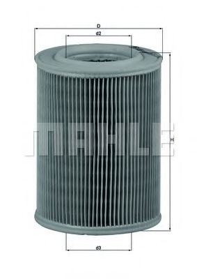 ФИЛЬТР ВОЗДУШНЫЙ FIAT CROMA 1600-2500D LX455