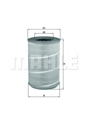 ФИЛЬТР ВОЗДУШНЫЙ LX604/1