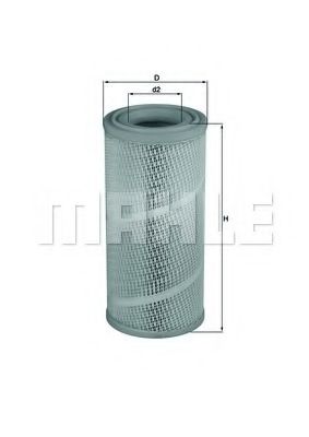 ФИЛЬТР ВОЗДУШНЫЙ LX1142