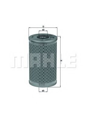   LANDROVER/OPEL H=157.0 D=89.0 KNECHT OX96D