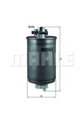   FORD H=167.0 (1 022 920) KNECHT KL180