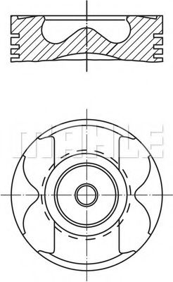  MB OM611/612/613 220D/270D/320D 99- D88.0 STD ( 30) MAHLE 0045700