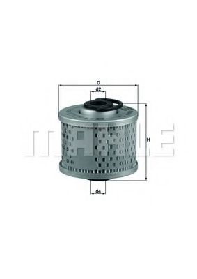 DIV. ФИЛЬТР ТОПЛИВНЫЙ KX34