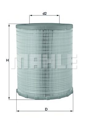   MB ATEGO OM904/906 (003 094 95 04, 003 094 96 04) (=LX 776) KNECHT LX3480