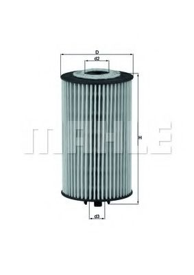 ФИЛЬТР МАСЛЯНЫЙ (ВСТАВКА) OX401D