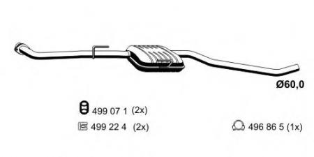 MSD OPEL OMEGA B STUFENH. 024242