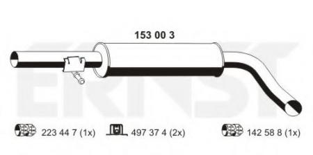    153 00 3 ERNST