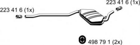 MSD AUDI 80 / 90 /CABRIO 223010