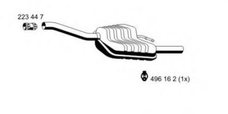 ГЛУШИТЕЛЬ 341165