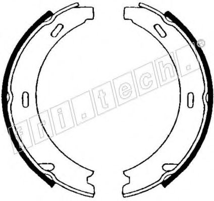 КОЛОДКИ ТОРМОЗНЫЕ БАРАБАННЫЕ 1052.121