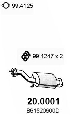 КАТ MAZDA 323F 1.3I, 1.6I 1 200001