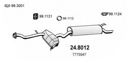  +  LANCIA DEDRA 1.8I.E., 2.0I.E. 94-] 24.8012