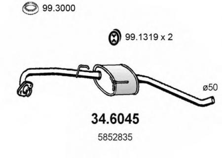   OPEL OMEGA 2.0I 8V S.W. 4/1994 34.6045