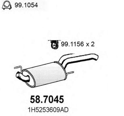 ... VW VENTO 1,9SDI/TDI 94 58.7045