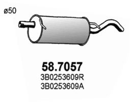    VOLKSWAGEN PASSAT 1.8I 20V 1 / 97 58.7057