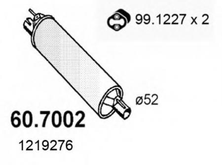    VOLVO 242-244-245 GL/DL 76 60.7002