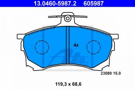    , MITSUBISHI: CARISMA 1.6/1.9 TD 95-06, CARISMA  1.6/1.9 TD 96-06 13.0460-5987.2