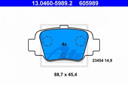     NISSAN 13.0460-5989.2