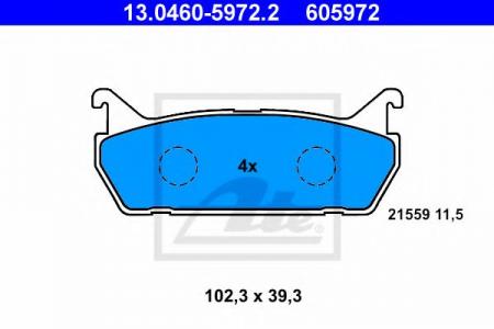   . MAZDA 323 1.8I/1.6I 89-94/MX5 1.6I 16V 90-94 13.0460-5972.2