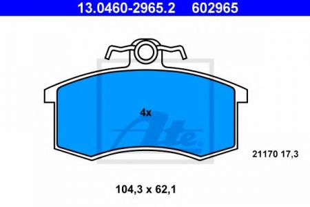   , LADA: 110 1.5/1.5 16V/1.6 95-, 111 1.5/1.5 16V/1.6 95-, 112 1.5/1.5 16V/1.6 95-, KALINA    1.4 16V/1.4 16V LPG/1.6/1.6 1 13.0460-2965.2