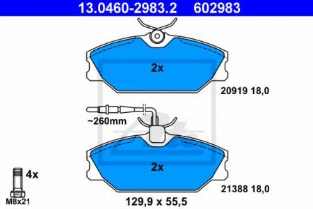     RENAULT 13.0460-2983.2
