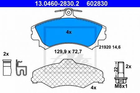    , MITSUBISHI: CARISMA 1.6/1.8/1.8 16V/1.8 16V GDI/1.9 TD 95-06, CARISMA  1.6/1.8/1.8 16V GDI/1.9 TD 96-06, SPACE STAR 1.3 16V/1.6/1.6 16V 13.0460-2830.2