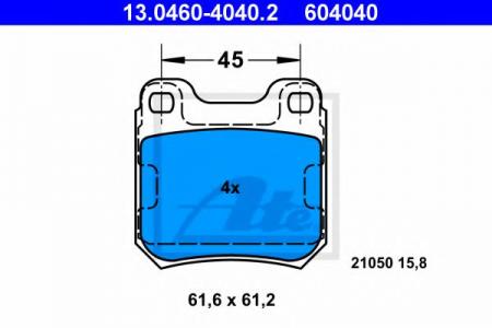    , OPEL: CALIBRA A 2.5 I V6 90-97, VECTRA 1.6 I 16V/1.7 TD/1.8 I 16V/2.0 DTI 16V/2.0 I/2.0 I 16V/2.2 DTI 16V/2.2 I 16V/2.5 I GSI/2.5 I V6/2.6 I V 13.0460-4040.2