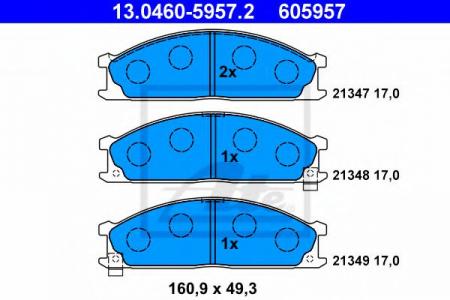     NISSAN 13.0460-5957.2