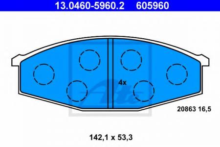    NISSAN 13.0460-5960.2