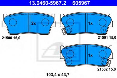    SUZUKI 13.0460-5967.2